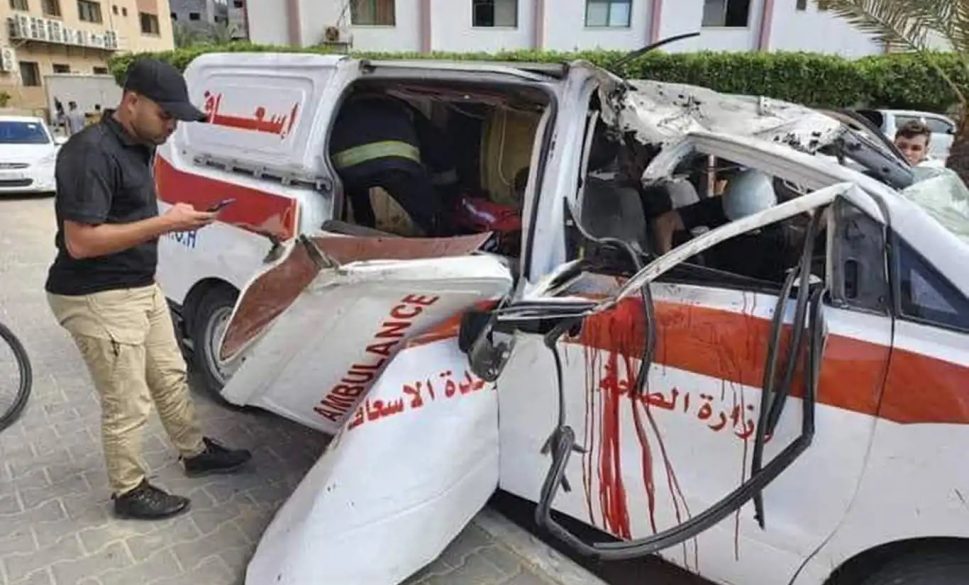gazze’de 11 sağlık çalışanı öldü