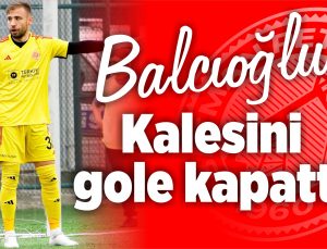 Yusuf Balcıoğlu Kalesini gole kapattı