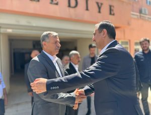 Ramanlı, Kozluk ve Sason belediye başkanlarını ziyaret etti
