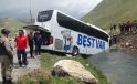 Bitlis’te yolcu otobüsü dereye uçtu: 7 yaralı